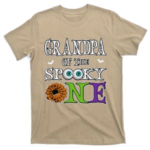 Grandpa The Spooky One 1st Birthday Halloween Theme Matching T-Shirt