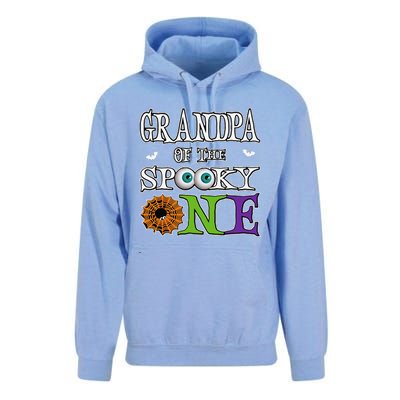 Grandpa The Spooky One 1st Birthday Halloween Theme Matching Unisex Surf Hoodie