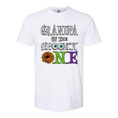 Grandpa The Spooky One 1st Birthday Halloween Theme Matching Softstyle CVC T-Shirt