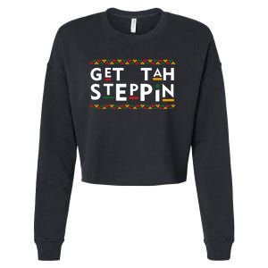 Get Tah Steppin Martin Meme Show TV Funny Cropped Pullover Crew