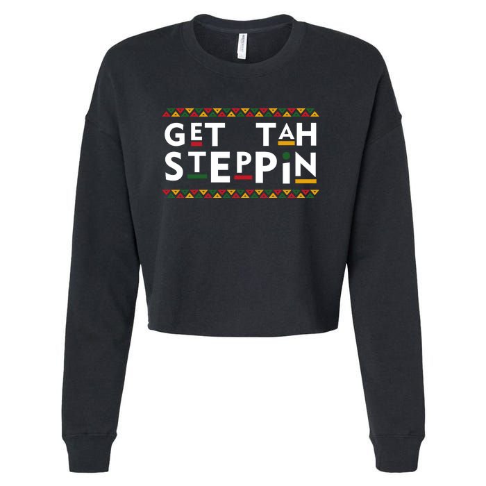 Get Tah Steppin Martin Meme Show TV Funny Cropped Pullover Crew