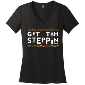 Get Tah Steppin Martin Meme Show TV Funny Women's V-Neck T-Shirt