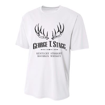 George T. Stagg Vintage Bourbon Distillery Performance Sprint T-Shirt