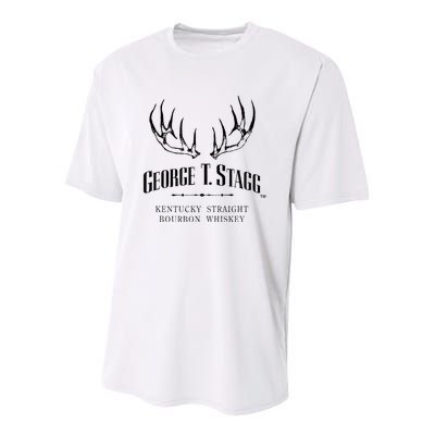 George T. Stagg Vintage Bourbon Distillery Youth Performance Sprint T-Shirt