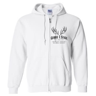 George T. Stagg Vintage Bourbon Distillery Full Zip Hoodie