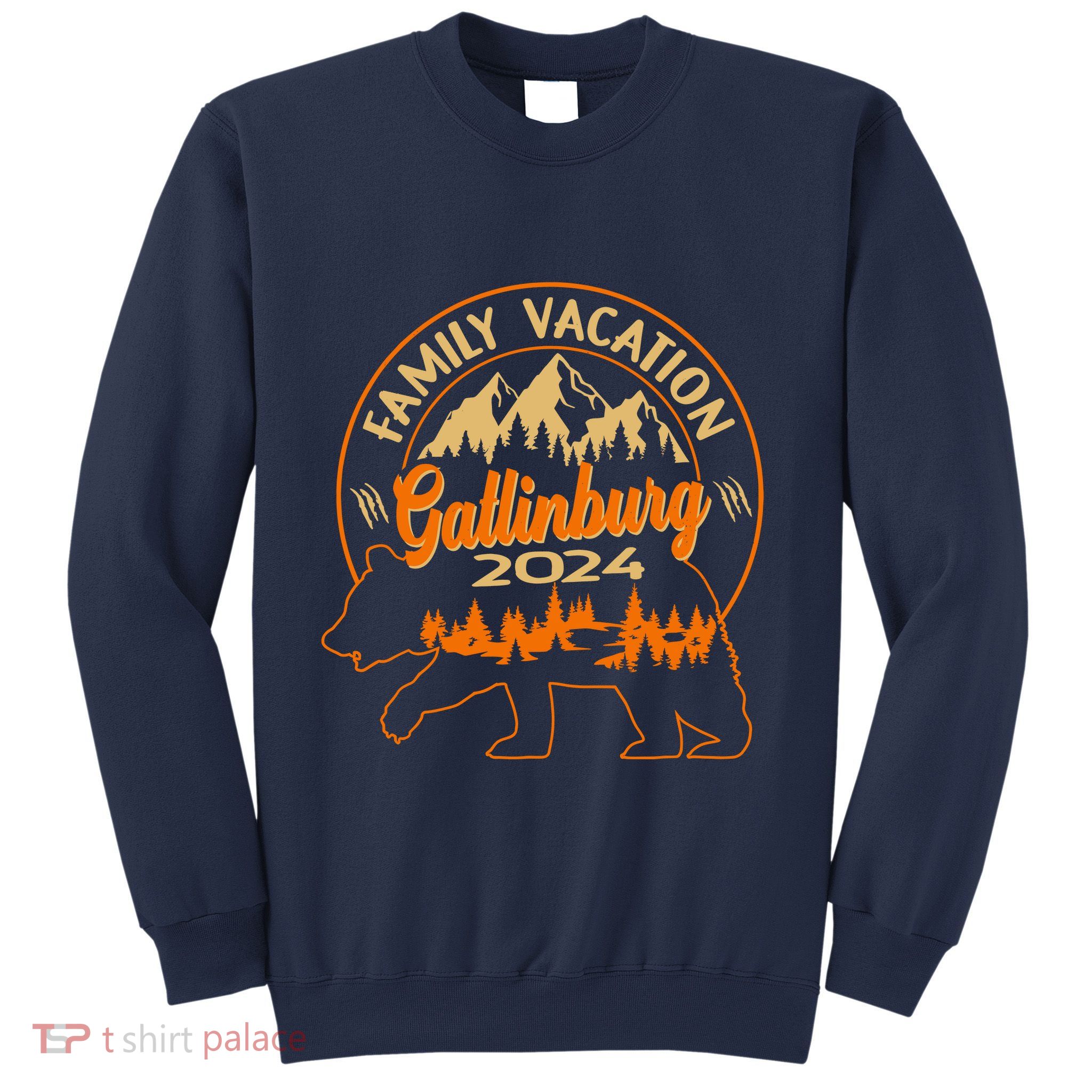 Gatlinburg Tennessee Smoky Mountains 2024 Family Vacation Sweatshirt