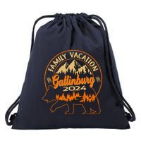Gatlinburg Tennessee Smoky Mountains 2024 Family Vacation Drawstring Bag