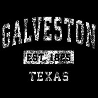 Galveston Texas Tx Vintage Established Sports T-Shirt