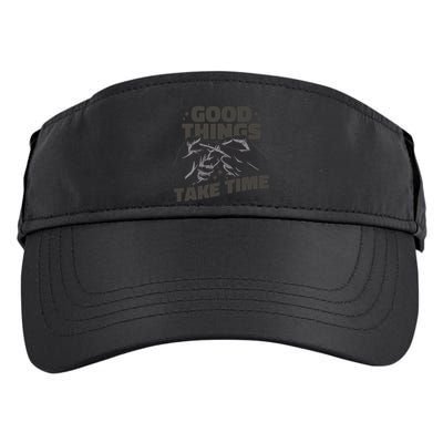 Good Things Take Time Adult Drive Performance Visor