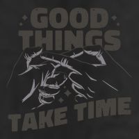 Good Things Take Time Golf Towel