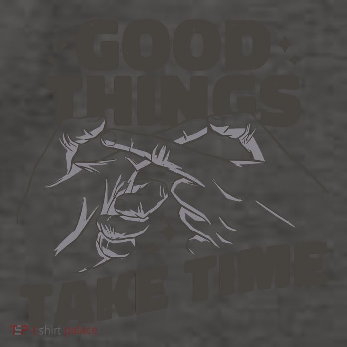 Good Things Take Time Vector Backpack