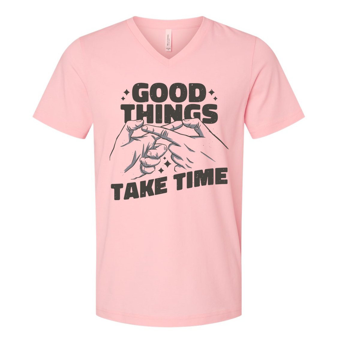 Good Things Take Time V-Neck T-Shirt