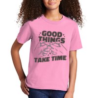Good Things Take Time Kids T-Shirt