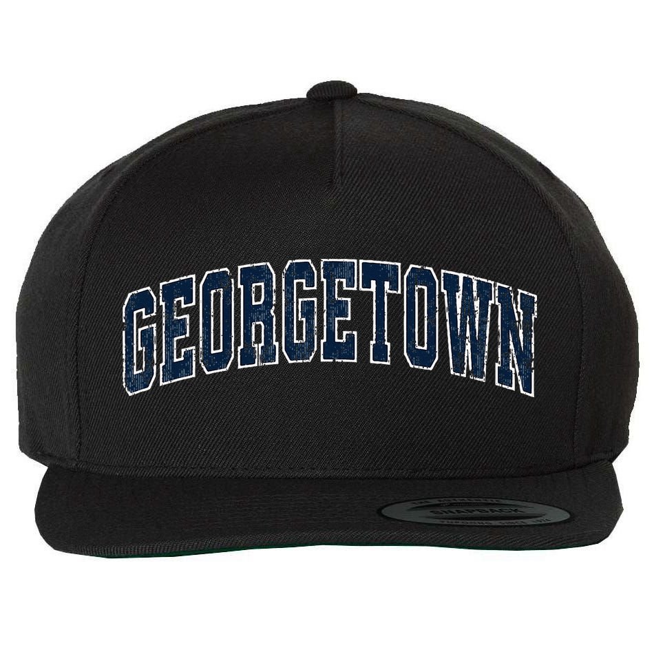 Georgetown Texas Tx Vintage Sports Design Wool Snapback Cap