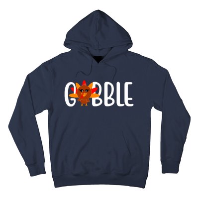 Gobble Turkey Thanksgiving Hoodie