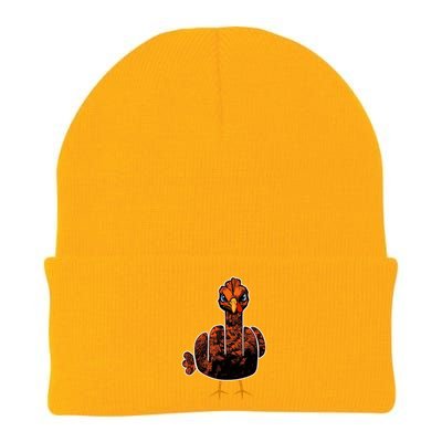 Grumpy Thanksgiving Turkey Knit Cap Winter Beanie