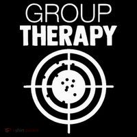 Group Therapy Target Practice Shooting Range Humor Gun Lover Baby Bodysuit