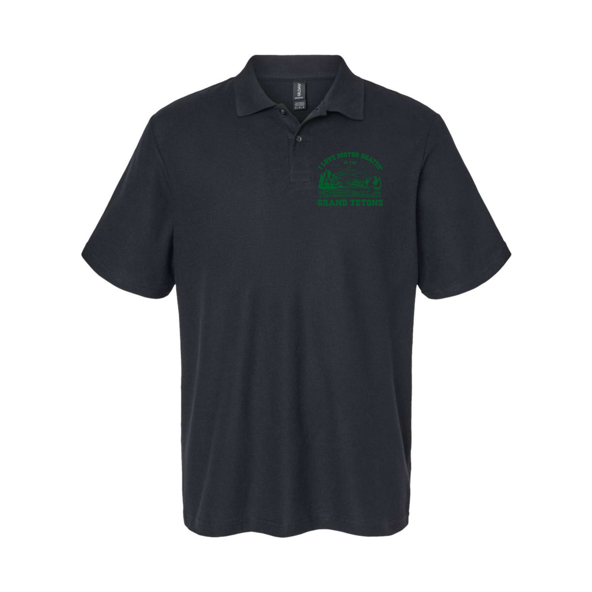 Grand Tetons T Shirt Vintage Wyoming Shirt I Love Motor Boating In The Grand Tetons Polo