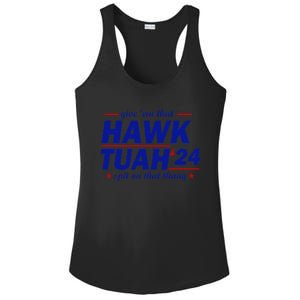 Give Them That Hawk Tush 24 Spit On That Thang Ladies PosiCharge Competitor Racerback Tank