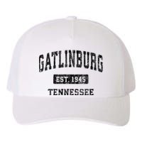 Gatlinburg Tennessee Tn Vintage Established Sports Design Yupoong Adult 5-Panel Trucker Hat