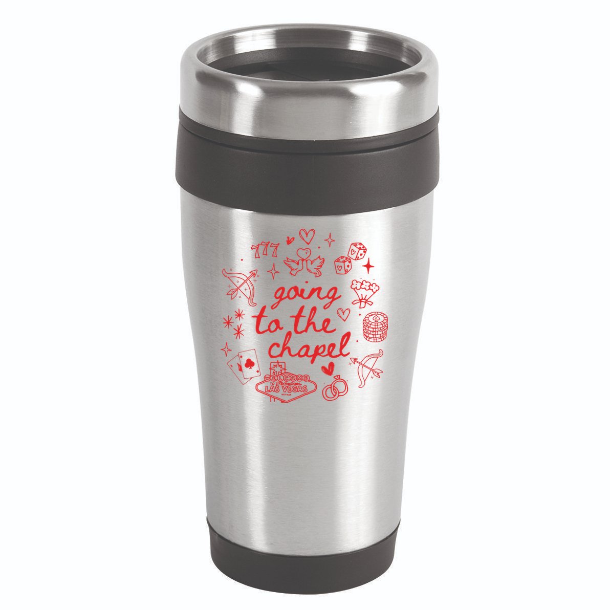 Going To The Chapel Las Vegas Theme 16oz Travel Tumbler