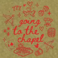Going To The Chapel Las Vegas Theme Garment-Dyed Women's Muscle Tee