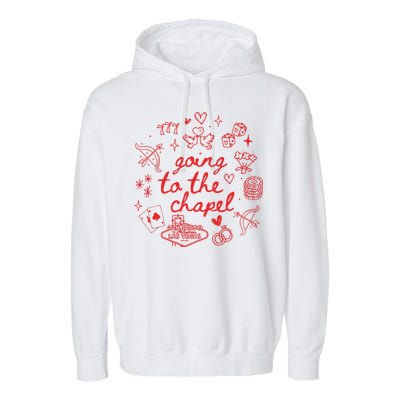 Going To The Chapel Las Vegas Theme Garment-Dyed Fleece Hoodie