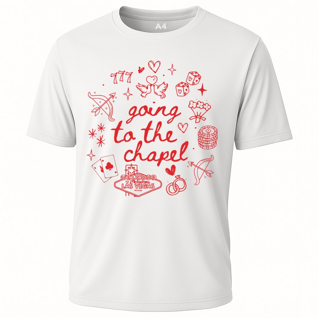 Going To The Chapel Las Vegas Theme Performance Shirt