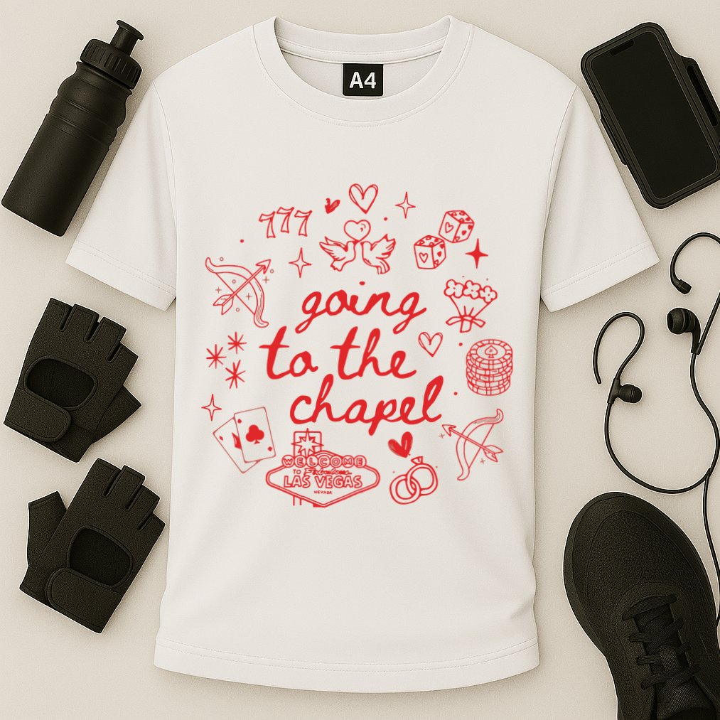 Going To The Chapel Las Vegas Theme Performance Shirt