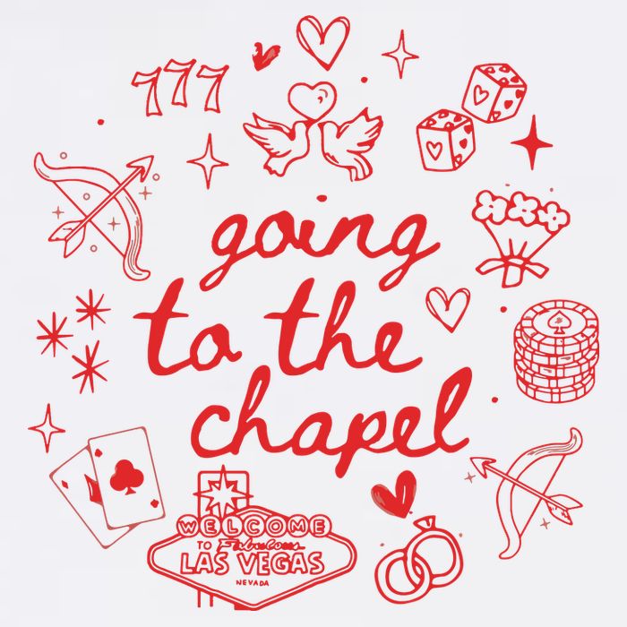 Going To The Chapel Las Vegas Theme Sweatshirt