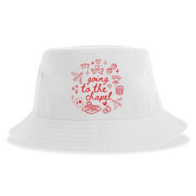 Going To The Chapel Las Vegas Theme Sustainable Bucket Hat