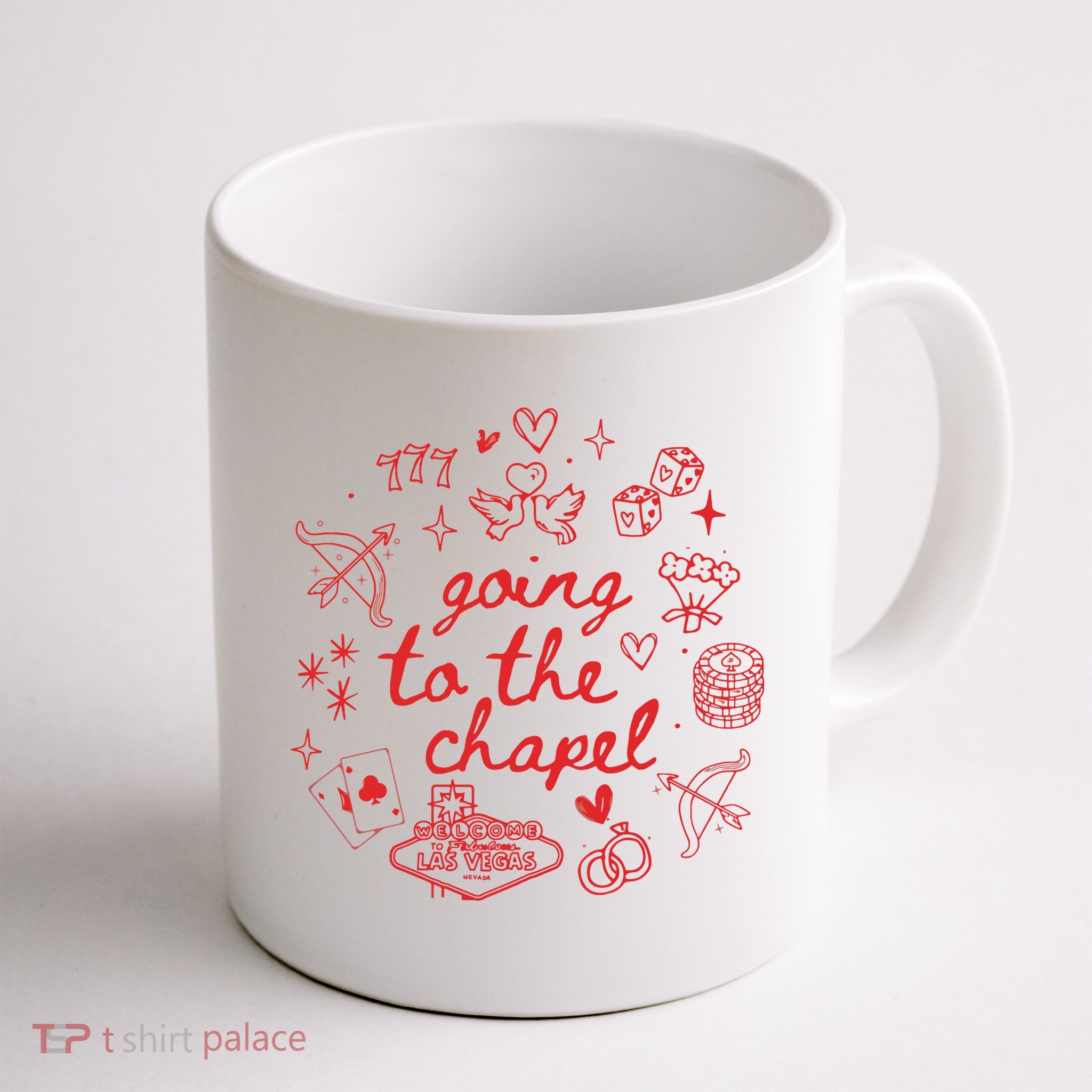 Going To The Chapel Las Vegas Theme Mug