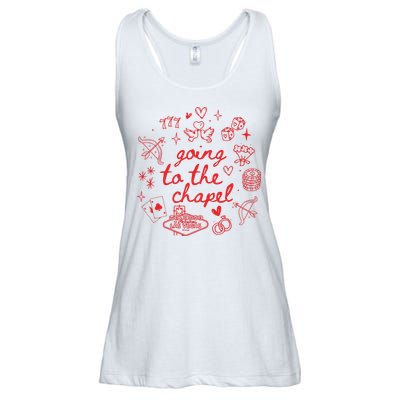 Going To The Chapel Las Vegas Theme Ladies Essential Flowy Tank