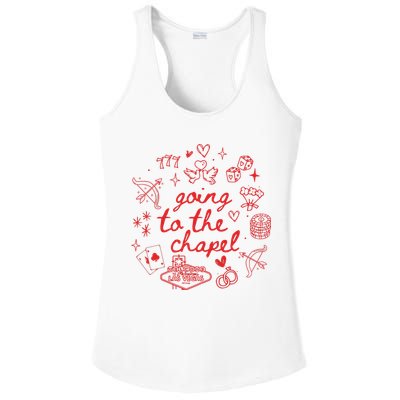 Going To The Chapel Las Vegas Theme Ladies PosiCharge Competitor Racerback Tank
