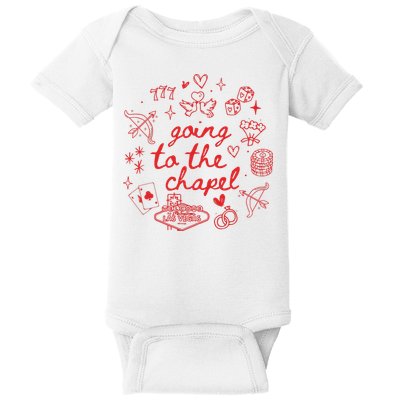 Going To The Chapel Las Vegas Theme Baby Bodysuit