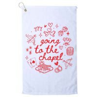 Going To The Chapel Las Vegas Theme Golf Towel