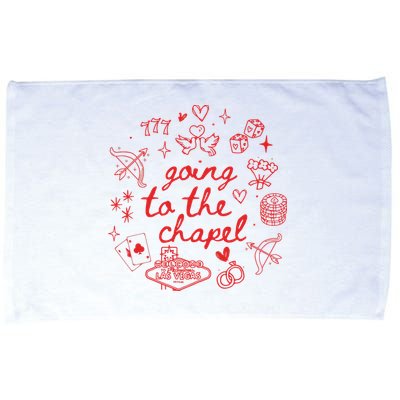 Going To The Chapel Las Vegas Theme Microfiber Hand Towel