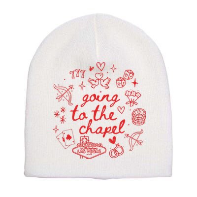 Going To The Chapel Las Vegas Theme Short Acrylic Beanie