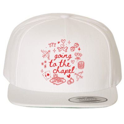 Going To The Chapel Las Vegas Theme Wool Snapback Cap