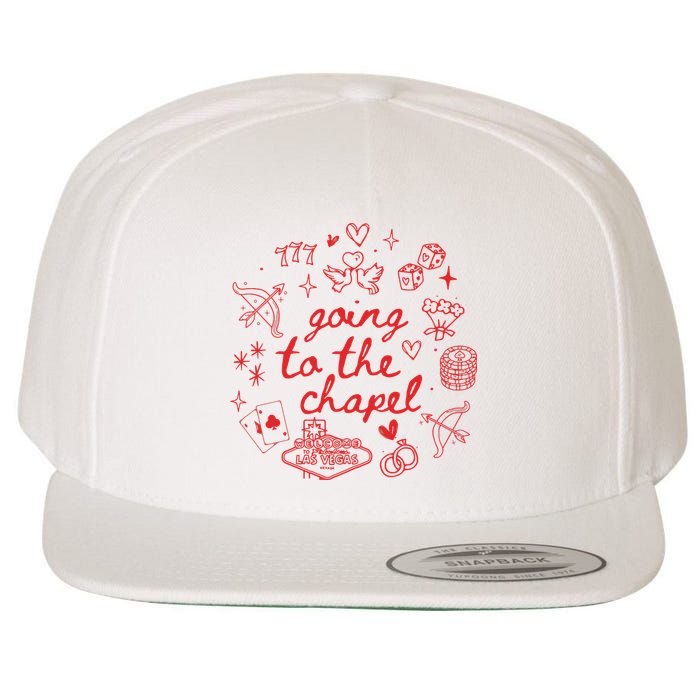 Going To The Chapel Las Vegas Theme Wool Snapback Cap