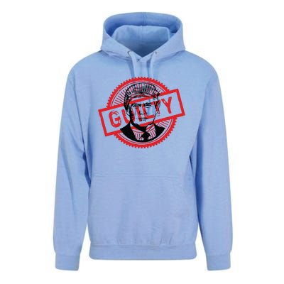 Guilty Trump Trump Found Guilty Unisex Surf Hoodie