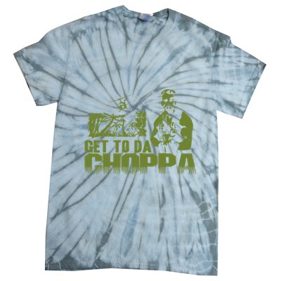 Get To The Choppa Tie-Dye T-Shirt