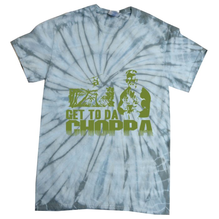 Get To The Choppa Tie-Dye T-Shirt