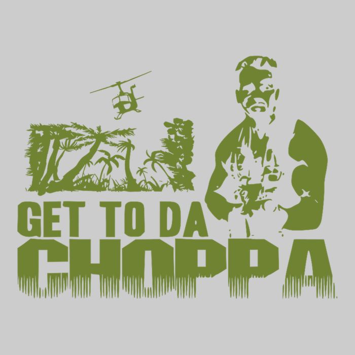 Get To The Choppa Tie-Dye T-Shirt