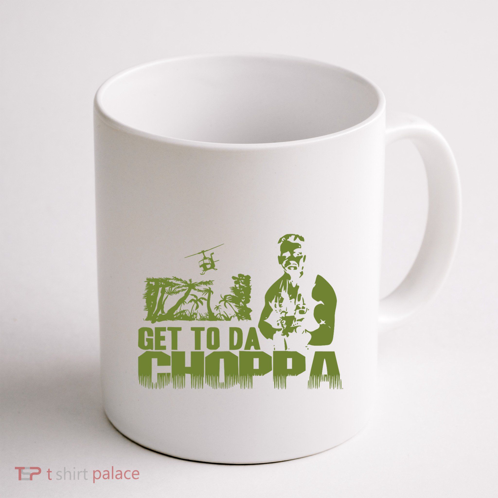 Get To The Choppa Mug