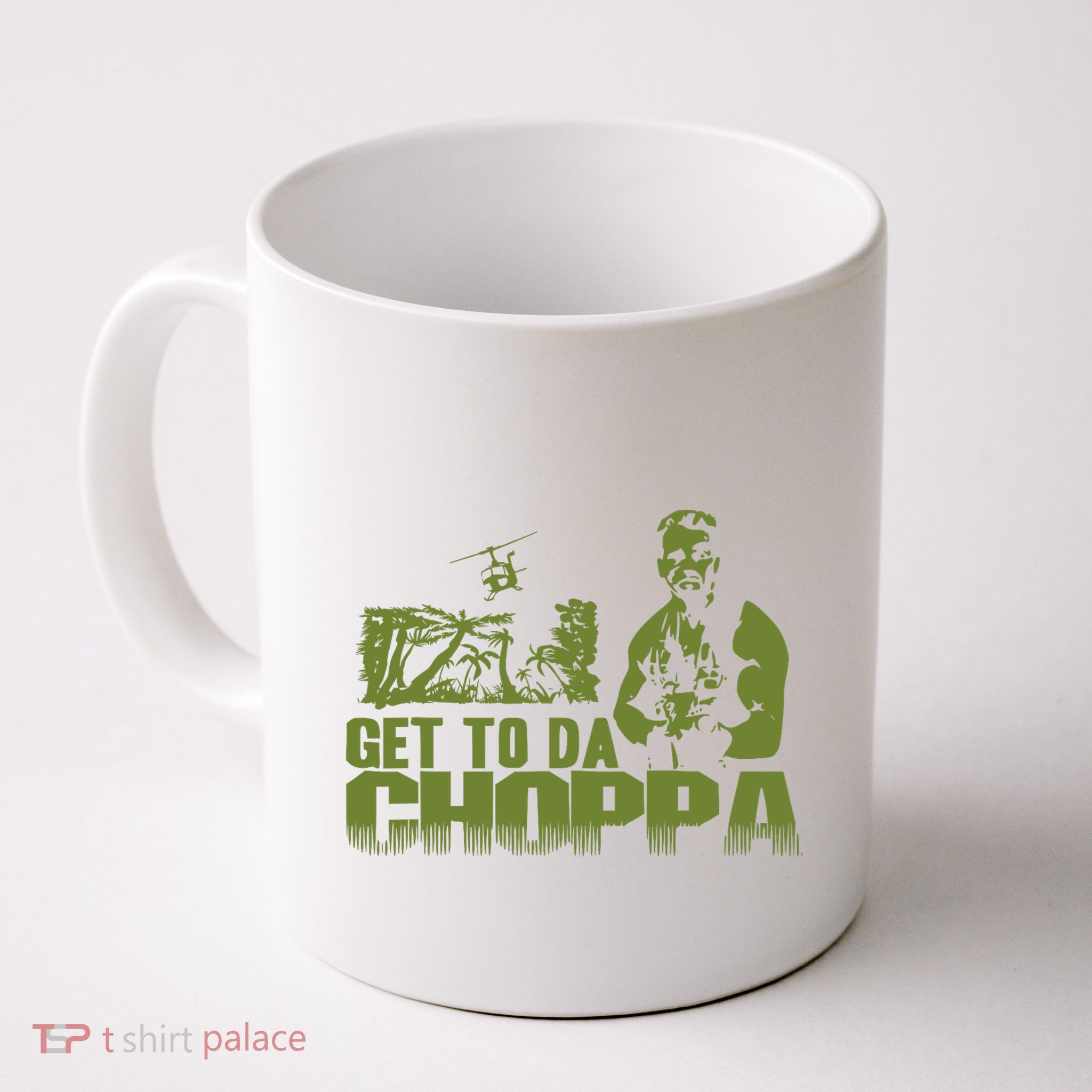 Get To The Choppa Mug