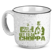 Get To The Choppa 15oz Campfire Ceramic Mug