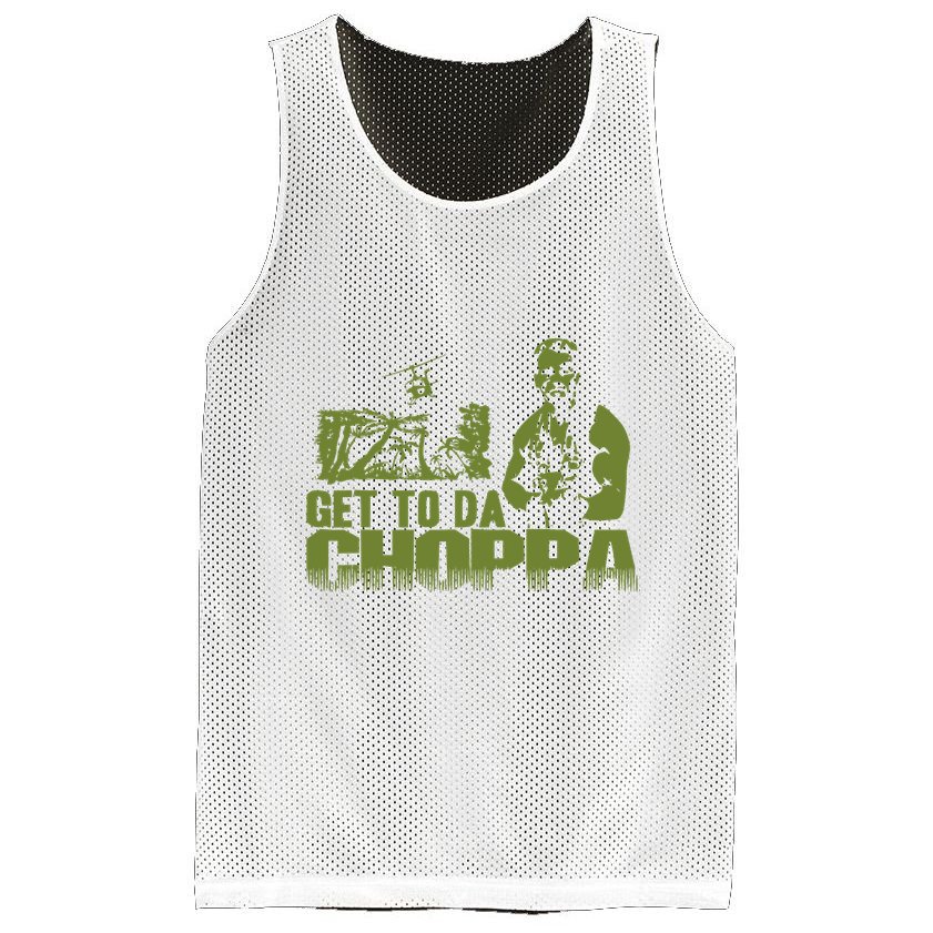 Get To The Choppa Mesh Reversible Basketball Jersey Tank