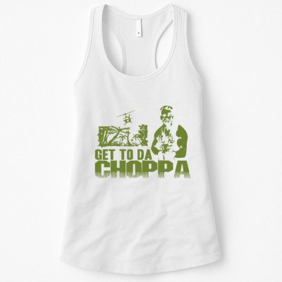 Get To The Choppa Womens Tank Top