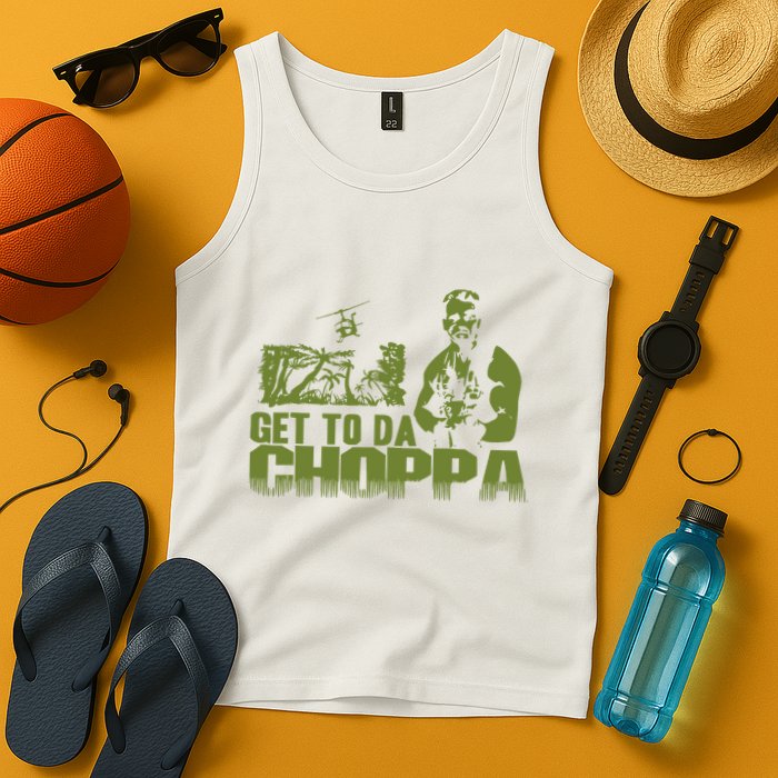 Get To The Choppa Tank Top